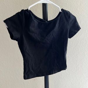 Womens Shein cropped shirt